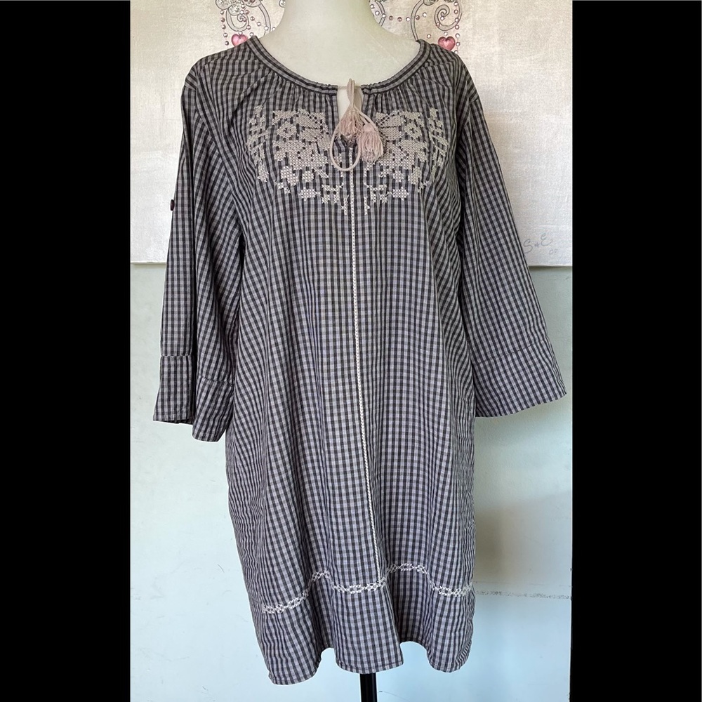 KOOKAI checkered dress
